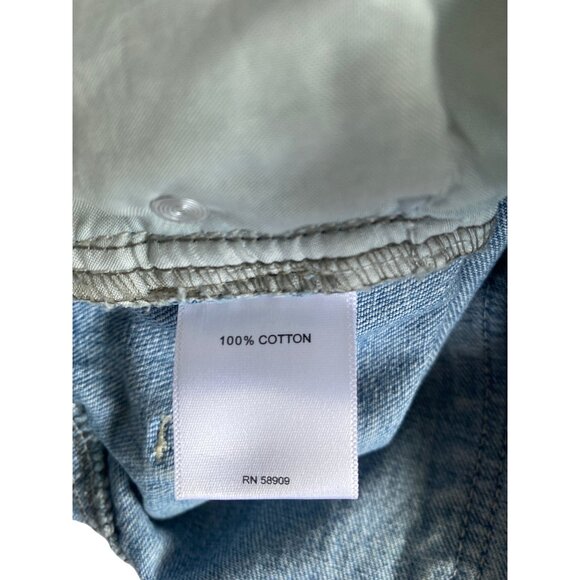 Chelsea & Violet High Rise Distressed Floral Embroidered Mom Jeans 28 Country - Picture 5 of 16